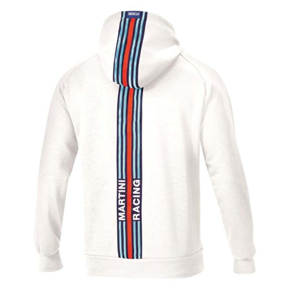 Sparco Hoodie Martini Stripes XXL - White