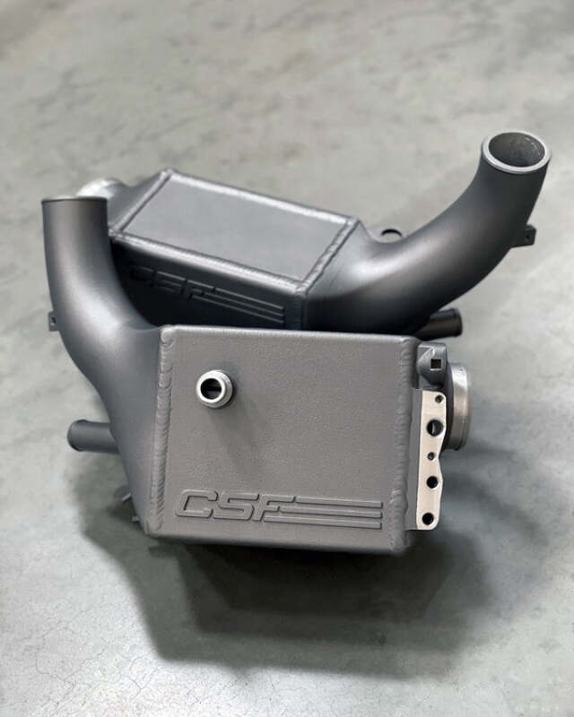 CSF 2014+ BMW X5M (F95) / X6M (F96) / XM (G09) Charge-Air-Cooler - Heat Dispersion Thermal Grey