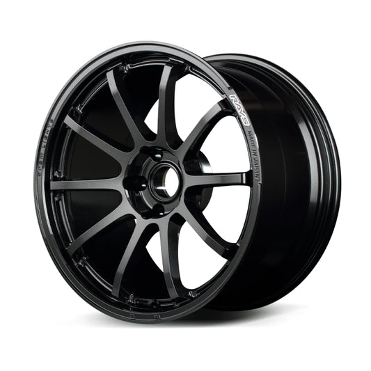Gram Lights 57NR 18X8.5 +45 5x114.3 Glass Black Wheel
