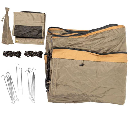 ARB Deluxe Awning Room W/Floor 2.5M98Lg 2500X2500mm 98X98In