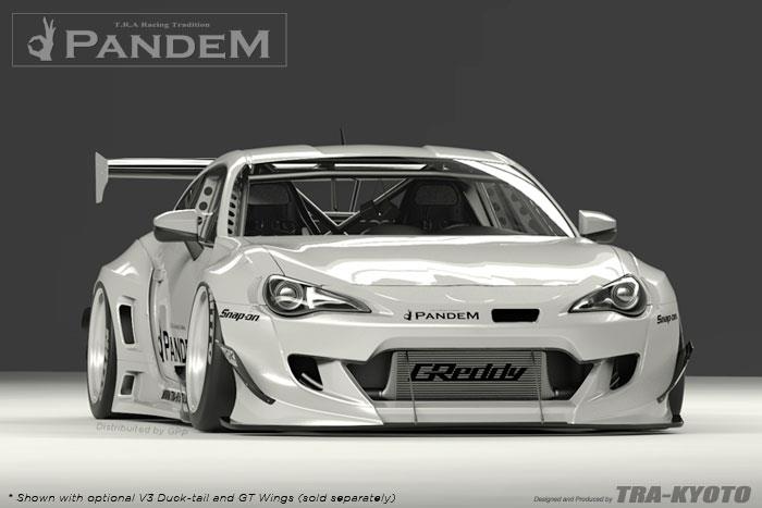GReddy Scion FR-S Pandem Wide Body V3 Front Fenders