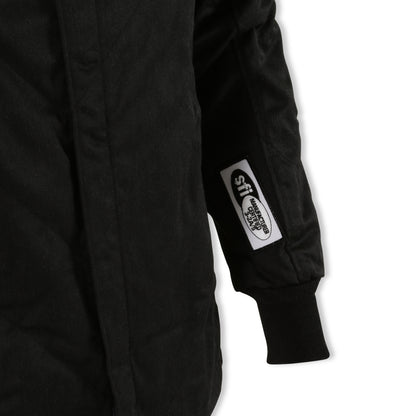 RaceQuip Black Chevron-5 Jacket SFI-5 - Medium