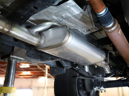 aFe 2024+ Ford Ranger L4-2.3L (t) Rock Basher 2.5in 409SS Cat-Back Exhaust
