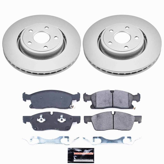 Power Stop 21-26 Dodge Durango Front Z23 Coated Brake Kit