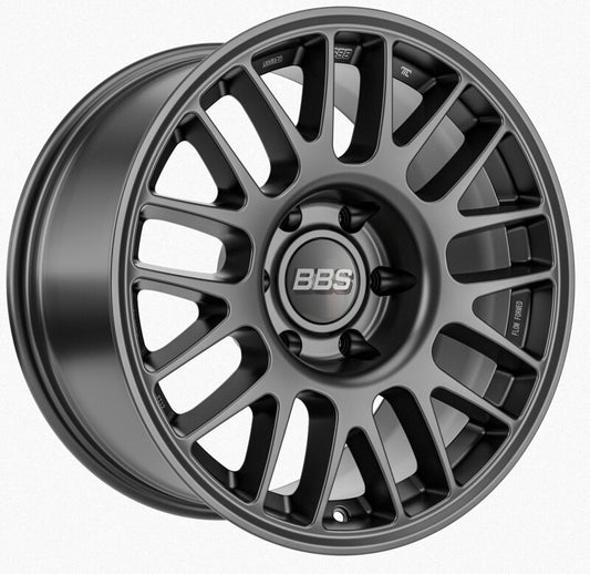 BBS TS-M 18x9in - 5x130 - 71.6 CB - ET25 - Satin Black Wheel