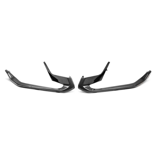 Anderson Composites 20-22 Ford Mustang Shelby GT500 Carbon Fiber Front Bumper Trim