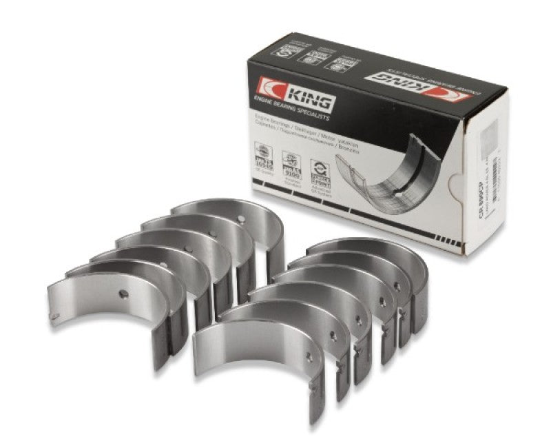 King Engine Bearings Mitsubishi 181CI 3.0L 6G72 V6 / 152CI 2.5L 6G73 V6 (Size +0.50) Rod Bearing Set
