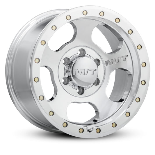 Mickey Thompson Canyon Pro Polished Wheel - 18X9 6X120 BP 4.80in BS -5 Offset 67mm Bore - 274654