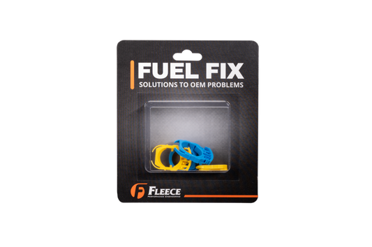 Fleece Performance Universal 11-26 Ford Powerstroke 6.7L Fuel Line Retaining Clips - 4 Pack