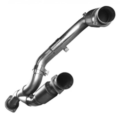 Kooks 09-10 GM 1500 Series Truck 6.2L 3in x OEM Out Cat SS Y Pipe Kooks HDR Req