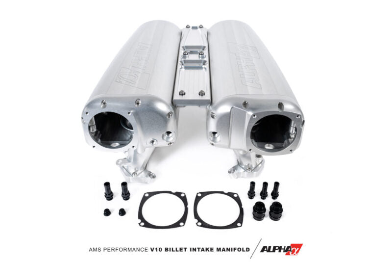 AMS Performance Alpha V10 Intake Manifold - Anodized (Blue, Black, Red, Violet, Gold, Green)