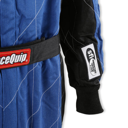 RaceQuip Blue Chevron-5 Suit SFI-5 - XLG