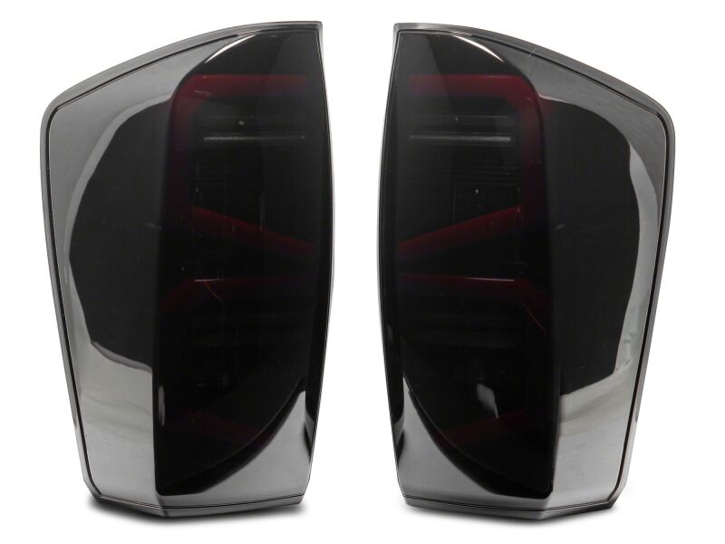 Raxiom 16-23 Toyota Tacoma ST LED Tail Lights- Black Housing- Smoked Lens