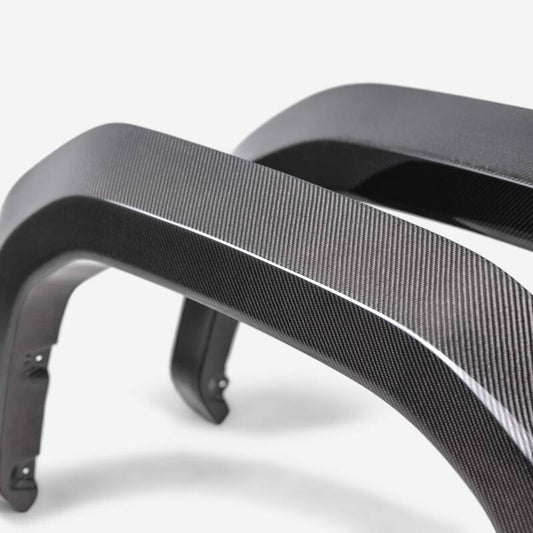 Seibon 2024 Toyota Tacoma TRD PRO Rear Carbon Fiber Fender Flares