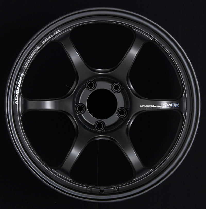 Advan RG-D2 17x8.0 +54 5x114.3 machining and black gunmetallic Wheel
