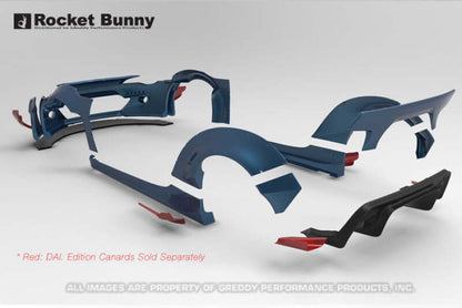 GReddy 13+ Scion FR-S Version 2 Greddy X Rocket Bunny 86 Aero Side Skirts Only