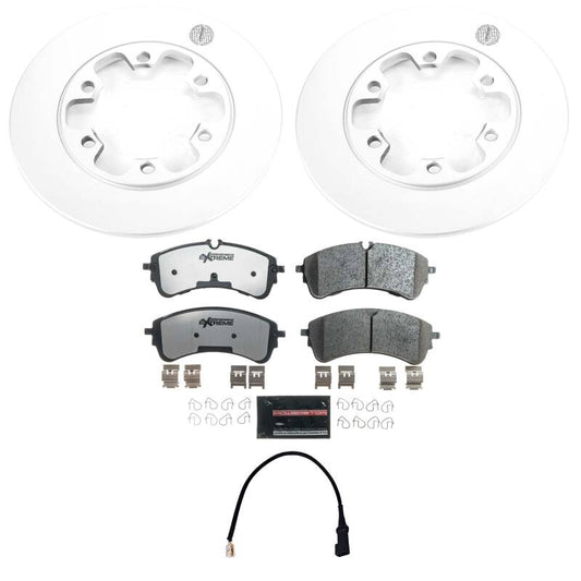 Power Stop 2020 Ford Transit-150 Rear Z36 Coated Truck & Tow Brake Kit