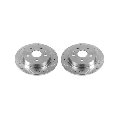 Power Stop 12-16 Buick LaCrosse Rear Evolution Drilled & Slotted Rotors - Pair