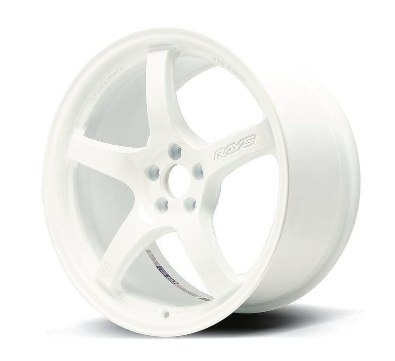Gram Lights 57CR 15x8.0 +28 4x100 Ceramic Pearl Wheel