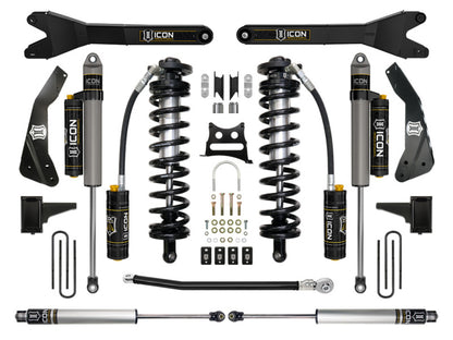 ICON 11-16 Ford F250/F350 4-5.5in Stage 5 Coilover Conversion System w/ Radius Arm
