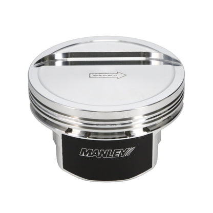Manley Small Block Chevrolet LS Series 4.130in Bore/-11cc Dish Top Piston Set