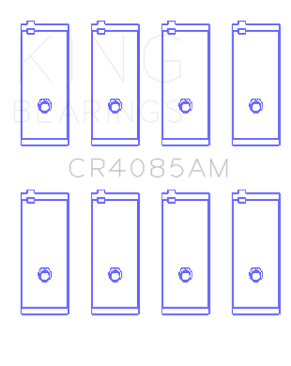 King Engine Bearings Toyota 2T/3T/3T-G/4T-G Connecting Rod Bearing Set - Size STD