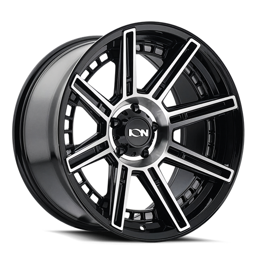 ION Type 149 20x10 / 6x139.7 BP / -24mm Offset / 106.1mm Hub Black/Machined Wheel