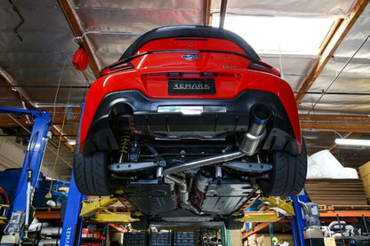 REMARK 2022 Subaru BRZ Catback Exhaust - R1 Spec Single-Exit Full Titanium (Resonated)
