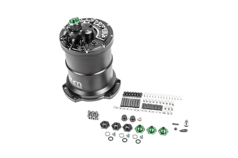 Radium Regulated Multi-Pump Fuel Surge Tank Fits Bosch BR540 / Deatschwerks DW400 (Pumps Not Incl.)