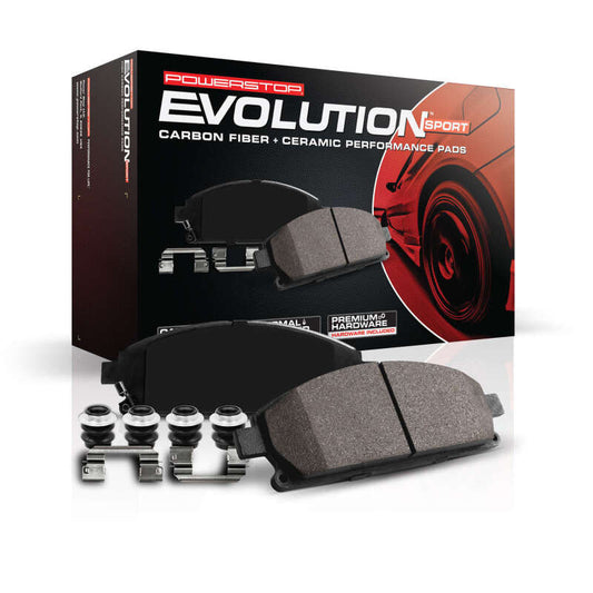Power Stop 10-16 Hyundai Genesis Coupe Rear Z23 Evo Sport Pad w/Hardware