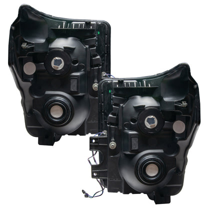 Oracle 11-16 Ford F250/350 LED HL - Black - White