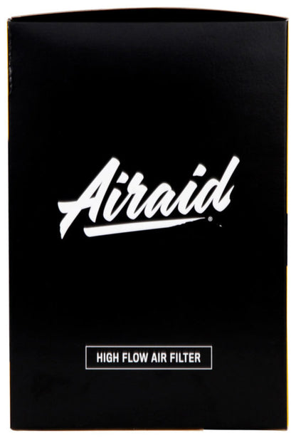 Airaid Universal Air Filter - Cone 5in Flange x 6-1/2in B x 4-3/4in T x 7-9/16in H - Synthaflow