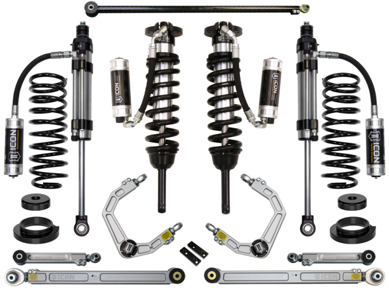 ICON 03-09 Gx470 0-3.5in Stage 8 Suspension System w/ Billet Uca