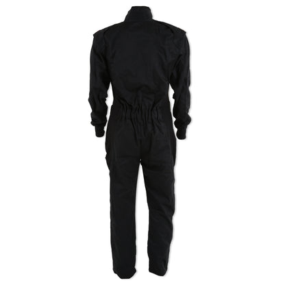 RaceQuip Black Chevron-1 Suit - SFI-1 Medium
