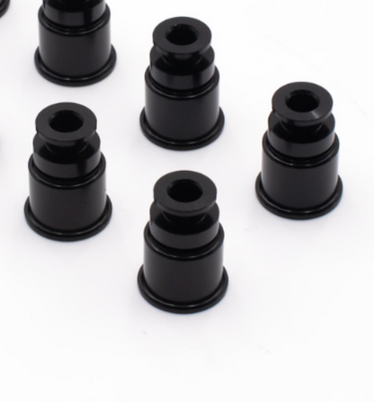 BLOX Racing 14mm Adapter Top (1/2in) w/Viton O-Ring (Set of 4)