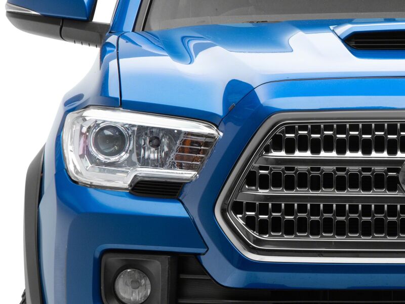 Raxiom 16-23 Toyota Tacoma Axial Series OE Replmnt Headlights- Chrome- Clear Lens