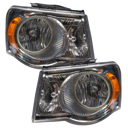 Oracle 07-09 Dodge Durango SMD HL - Chrome - ColorSHIFT w/ Simple Controller