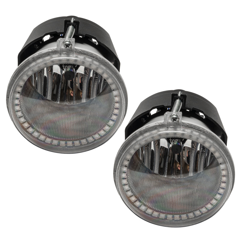 Oracle Lighting 07-09 Chrysler Aspen Pre-Assembled LED Halo Fog Lights -Red