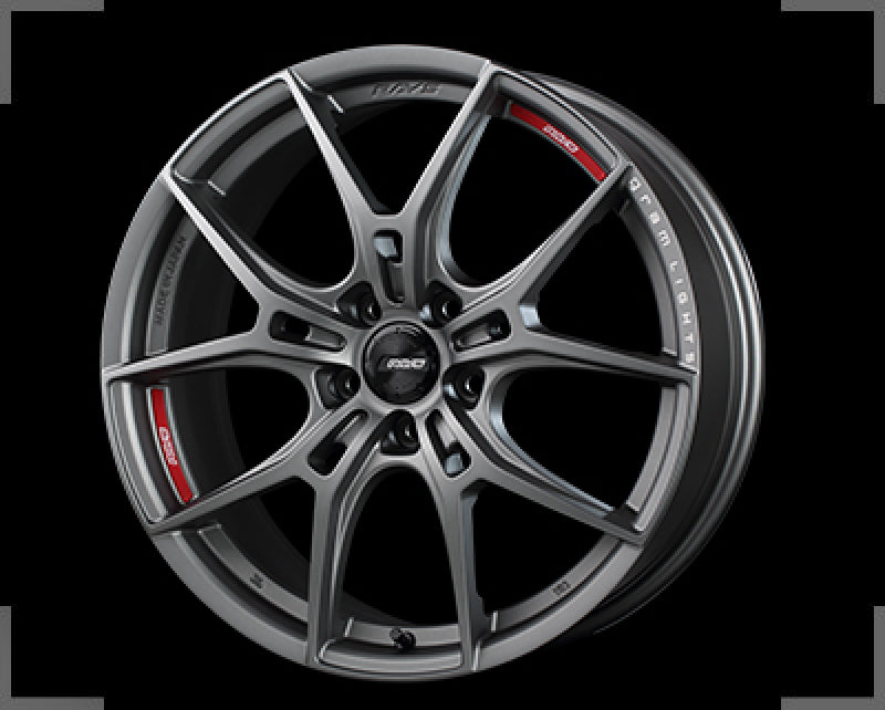 Gram Lights 57FXZ Overseas 19x9.5 +36 5x120 Matte Graphite w/Machining Wheel