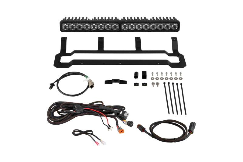 Diode Dynamics 4Runner 2025 TRD Pro Grille SS20 Sport White Combo