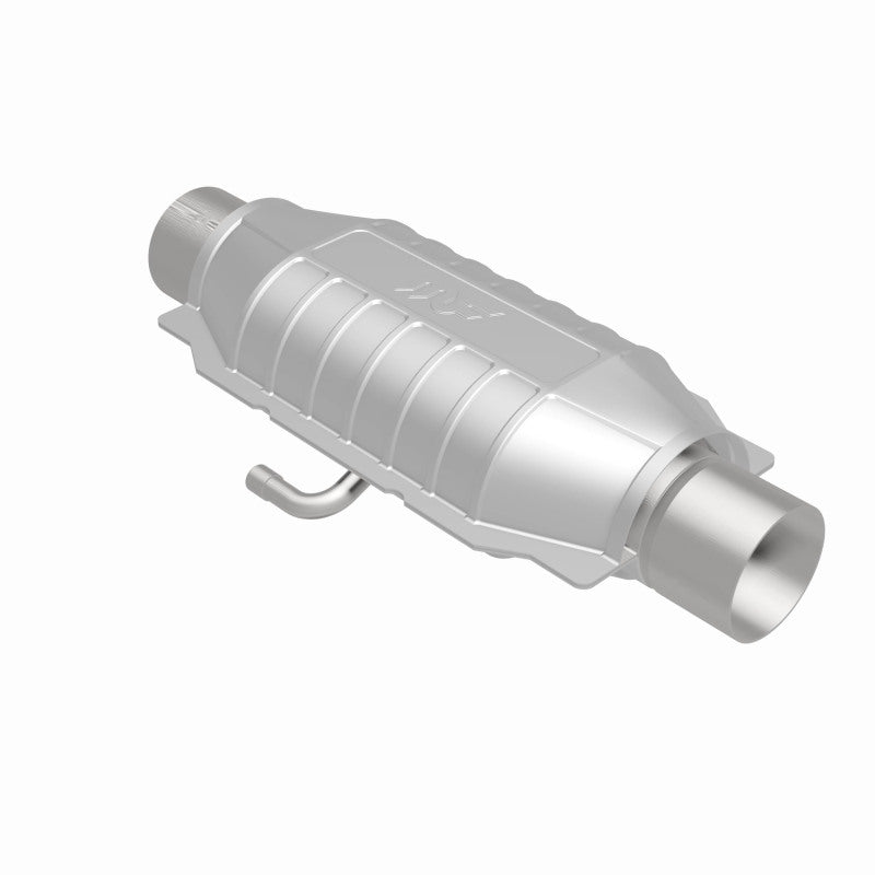 MagnaFlow Universal Catalytic Converter 2.5in ID Inlet/Outlet Center/Center Oval Rear