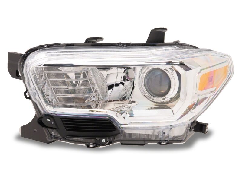 Raxiom 16-23 Toyota Tacoma Axial Series OE Replmnt Headlights- Chrome- Clear Lens
