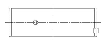 ACL 1962-1998 Ford Prod V8 255/289/302 .01mm Oversized Trimetal Rod Bearing Set