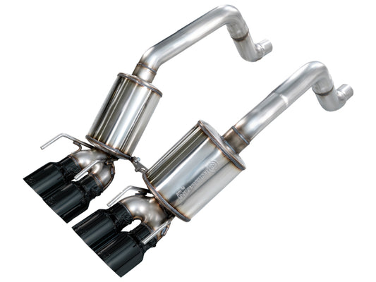 AWE Tuning 09-13 Chevrolet Corvette 6.2L Touring Edition Axle-Back Exhaust w/ Diamond Black Tips