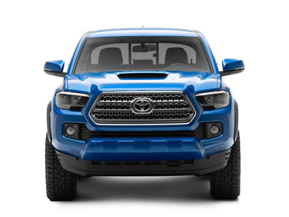 Raxiom 16-23 Toyota Tacoma Axial Series OE Replacement Headlights- Black Housing- Clear Lens