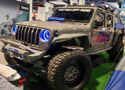 Oracle Oculus Bi-LED Projector Headlights for Jeep JL/Gladiator JT - w/ Simple Controller