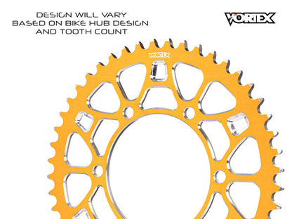 Vortex Racing V4 46 Tooth 520 Sprocket Use w/ 3766 Front - Orange