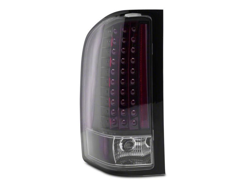 Raxiom 07-13 Chevrolet Silverado 1500 LED Tail Lights- Black Housing (Clear Lens)