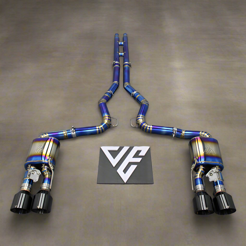 2024 Darkhorse Mustang TITANIUM Valved Cat Back Exhaust