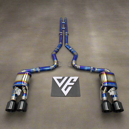 2024 Darkhorse Mustang TITANIUM Valved Cat Back Exhaust